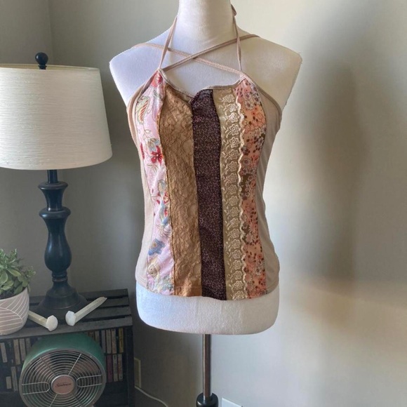 Fairycore patchwork tank top - Picture 1 of 4
